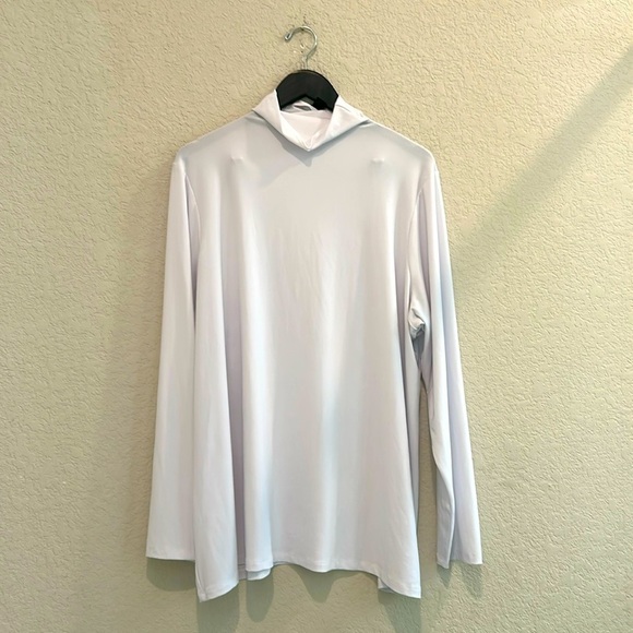 White halogen turtleneck size 4x - Picture 1 of 3